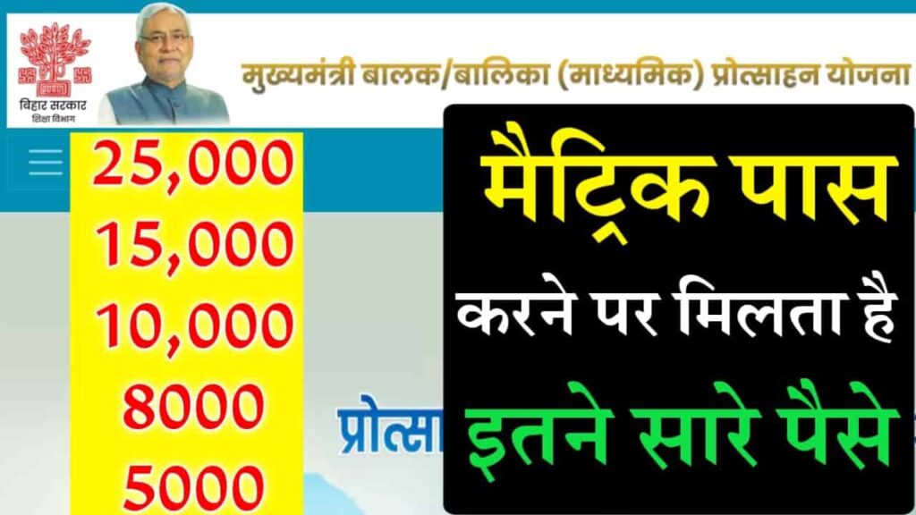 Bihar Matric Pass Scholarship